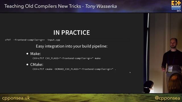 Teaching Old Compilers New Tricks: Transpiling C++17 to C++11 - Tony Wasserka [C++ on Sea 2019] смотреть онлайн