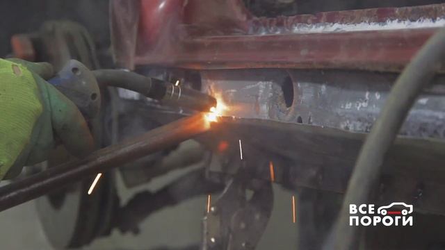 Процесс замены порогов Pontiac Vibe. ВСЕ ПОРОГИ смотреть онлайн