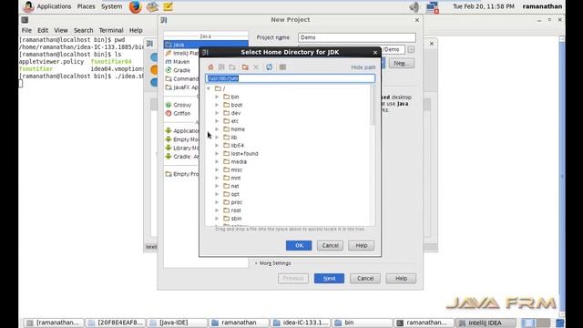 IntelliJ IDEA Community Edition 13 Installation in Oracle Linux 6.9 смотреть онлайн