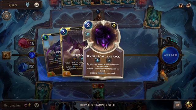 NEW MOST OP CHARACTER, REK'SAI!! | Roguelike Deckbuilder Mode | Legends of Runeterra: Lab of Legend смотреть онлайн