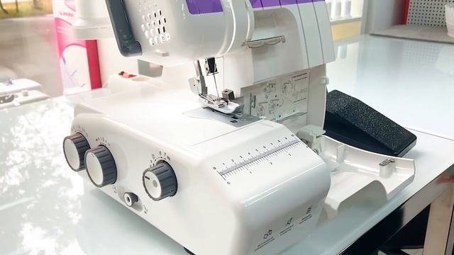 Ролевой шов на оверлоке EFFEKTIV TRIUMPHATOR 1700X смотреть онлайн