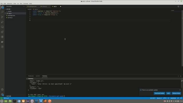 GitHub API with NodeJS and ExpressJS смотреть онлайн