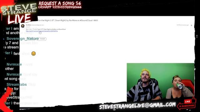 Steve and Nic React LIVE Listening to YOUR Music! смотреть онлайн