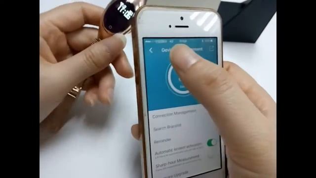 Blood Oxygen Smart Fitness Trackers Wristband смотреть онлайн