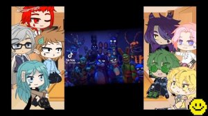 ~{Реакция 13 карт на Fnaf [1|3]} ~||#fnaf||#gacha club||