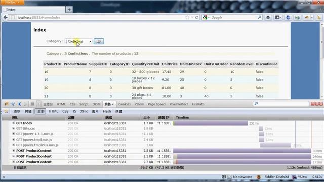 ASP.NET MVC 3 + jQuery AJAX + jQuery.Templates смотреть онлайн