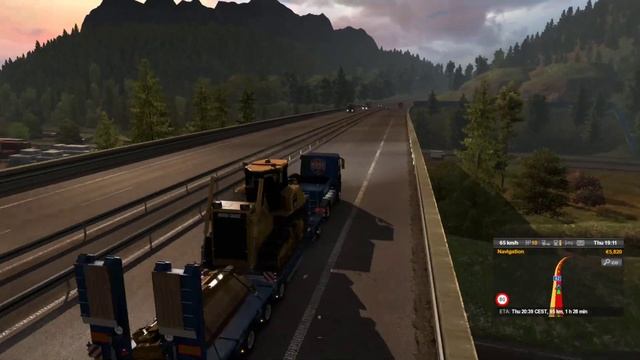 Euro Truck Simulator 2 Volvo FH 16 Classic Sleeper TruckAtHome Graz A to Vienna A смотреть онлайн