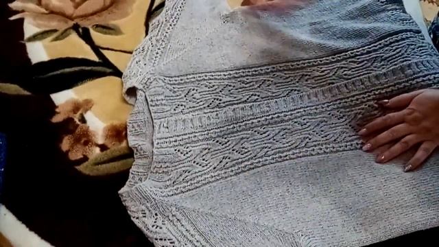 #Вязание Отвечаю на вопрос /Смотрим пряжу и вязаные изделия у Жени / Другая жизнь с Ольгой. смотреть онлайн