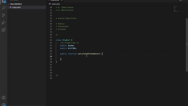 Session4 - PHP Tutorial - OOPS Concepts - Class & Object смотреть онлайн