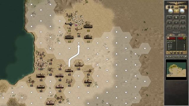 #01 | Panzer Corps | Afrika Korps - Reconnaissance in Force (1/2) смотреть онлайн