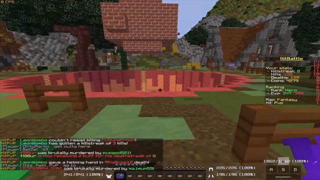 The Dream Minecraft Kit PvP road to 110 kills смотреть онлайн