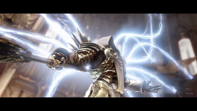 Diablo III Tyrael's Sacrifice 8k (Remastered with Machine Learning AI) смотреть онлайн