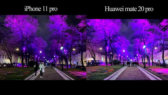 Сравнение камер IPhone 11 Pro и Huawei Mate 20 Pro