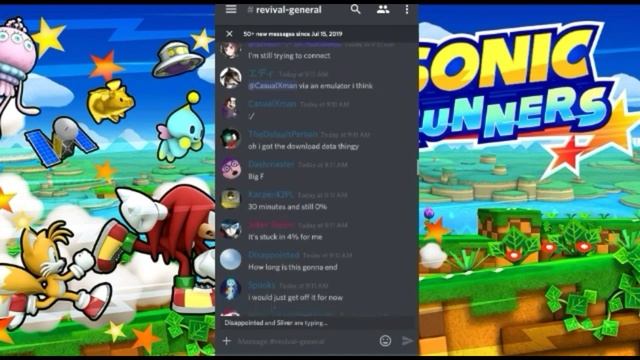 Sonic Runners Revival Beta Loading Loafing Crash Yea it's A Mess смотреть онлайн