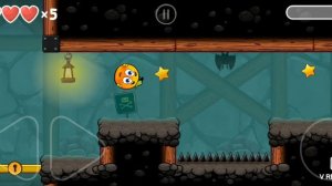 Красный шарик 4 68-75 уровень часть 2 подземные ходы  Конец игры!