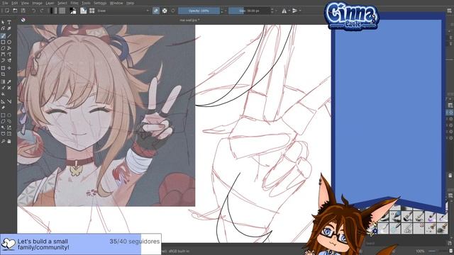 [29/04/2023] — [ EN/ESP PNGTuber ] Drawing Yoimiya from Genshin Impact [ part 1 ] смотреть онлайн