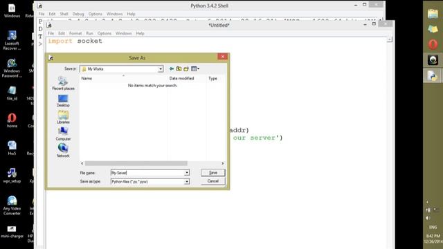 A Simple Server/ Client Socket Program Using Python Programming Language смотреть онлайн