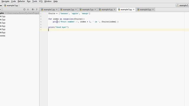 Loops 5 -- for loops in Python - Iterating over element of a list using index смотреть онлайн