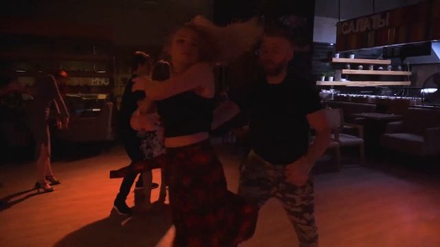 AnyDay Party. Maxim Chistokletov and Ketrin. #Zouk improvisation. #Hallelujah смотреть онлайн