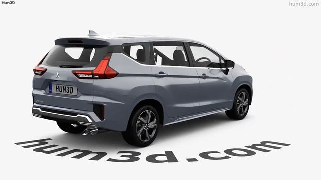 Mitsubishi Xpander 2021 3D model by Hum3D.com смотреть онлайн