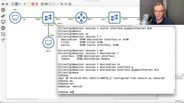 4 Port SPAN - Mirroring смотреть онлайн