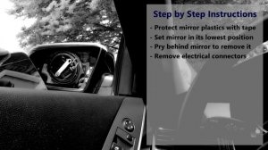 Replace Side Mirror Glass BMW E60 How To video