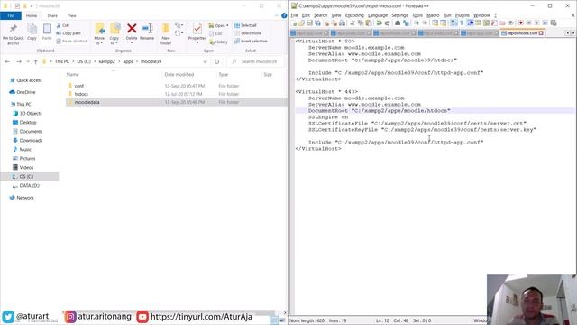 Moodle: Implementasi dengan XAMPP смотреть онлайн