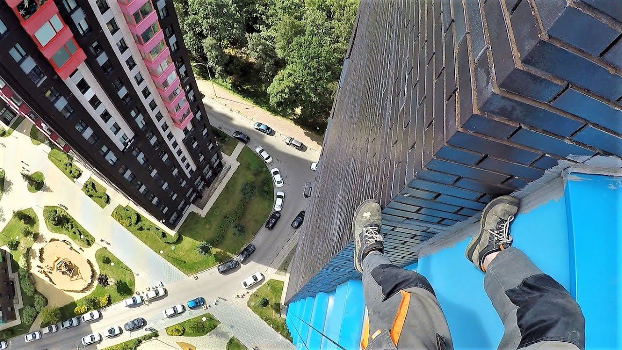 Велтон Парк замена стеклопакета. Работа которую нельзя выполнить без промышленного альпиниста. смотреть онлайн