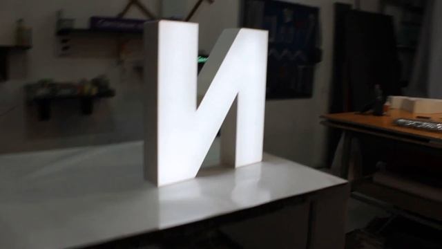 Производство световых объёмных букв. часть 3 смотреть онлайн