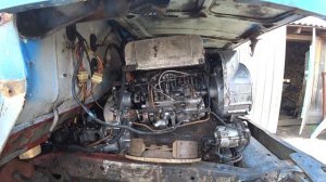 Двигатель ГАЗ 5441 автомобиль ГАЗ 3309. Обзор без комментариев.