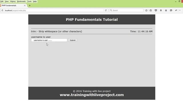 PHP Fundamentals Bangla Tutorial Part-45 (Strip whiltespace/Characters) смотреть онлайн