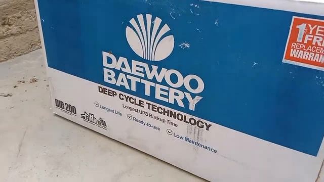 Basic review of Daewoo solar battery смотреть онлайн