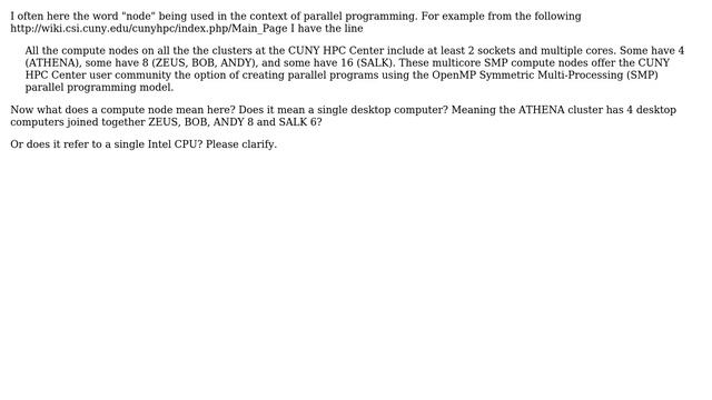 Meaning of a compute node смотреть онлайн