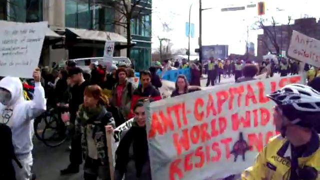 Anti-Olympic demonstration on final day of Olympics смотреть онлайн
