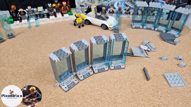 Lego® 76216 - Iron Man Armory Unboxing & Speedbuild смотреть онлайн