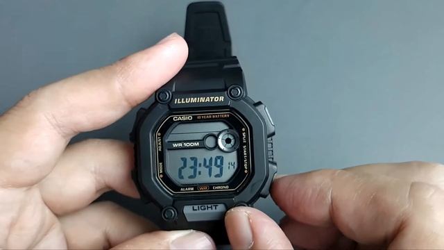 How to set time and date on Casio W737H ( W737 W737HX W-737H Adjust Calendar Manual (upd) смотреть онлайн
