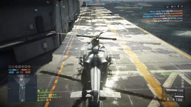 Battlefield 4 SKM sniper смотреть онлайн