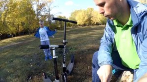 Самокат с надувными колесами? Отзыв владельца самоката Reaction Air 200 Off Road (надувные колеса)