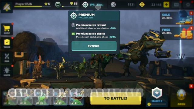 DINO SQUAD Update 0.14 - New Dinosaur Game смотреть онлайн