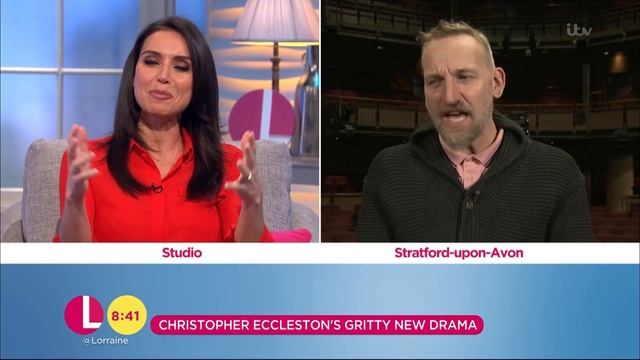 Christopher Eccleston Leaves Christine In Stitches After Hilarious Interview | Lorraine