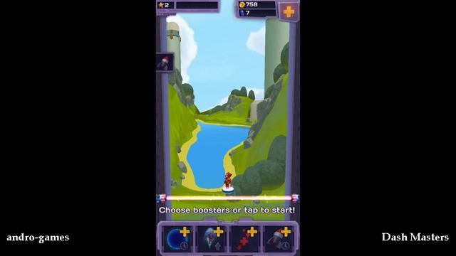 Dash Masters (by Playmous) - casual game for android and iOS - gameplay. смотреть онлайн