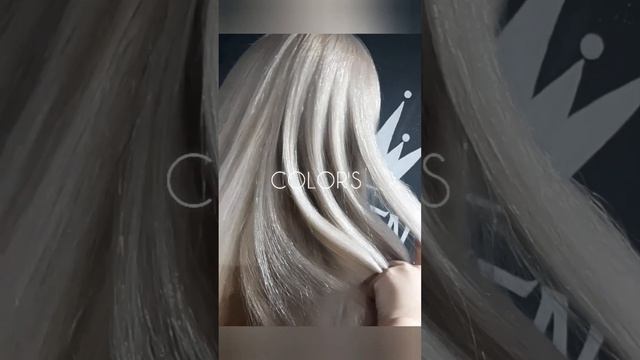 Окрашивание волос, однотонное окрашивание холодный блонд смотреть онлайн