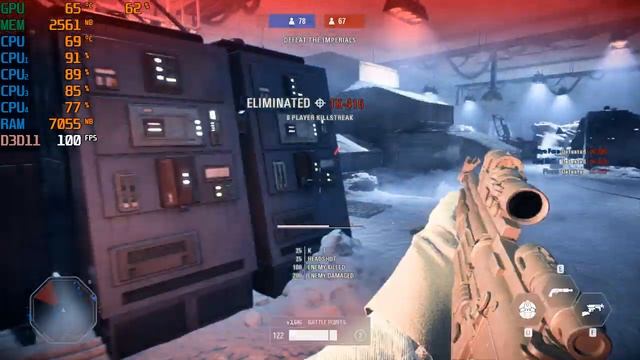 Star Wars - Battlefront 2 - i5 2400 - GTX 1060 смотреть онлайн