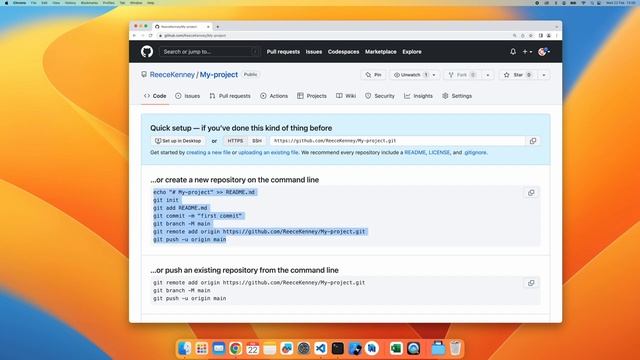 Adding an existing project to GitHub смотреть онлайн