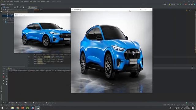 OpenCV Python Tutorial #8 | Resizing the Image смотреть онлайн