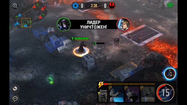 ИМПЕРАТОР ПАЛПАТИН STAR WARS FORCE ARENA смотреть онлайн
