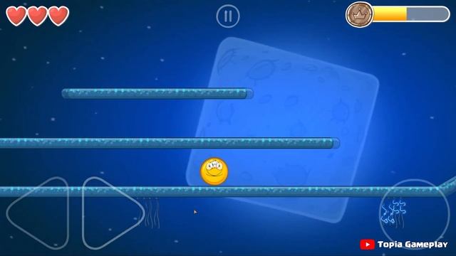 Red Ball 4 - Gold Ball - Green Hills - Battle for the Moon - All Levels Superspeed Gameplay Vol. 1, смотреть онлайн
