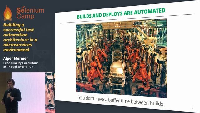 Building a successful test automation architecture in a microservices environment (Alper Mermer, UK смотреть онлайн