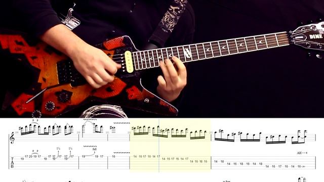 Соло TheSmokish - Адский рай. Guitar Tabs. смотреть онлайн