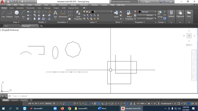 AutoCAD 2023 2D Tutorial for Beginners || Habibur Rahman смотреть онлайн